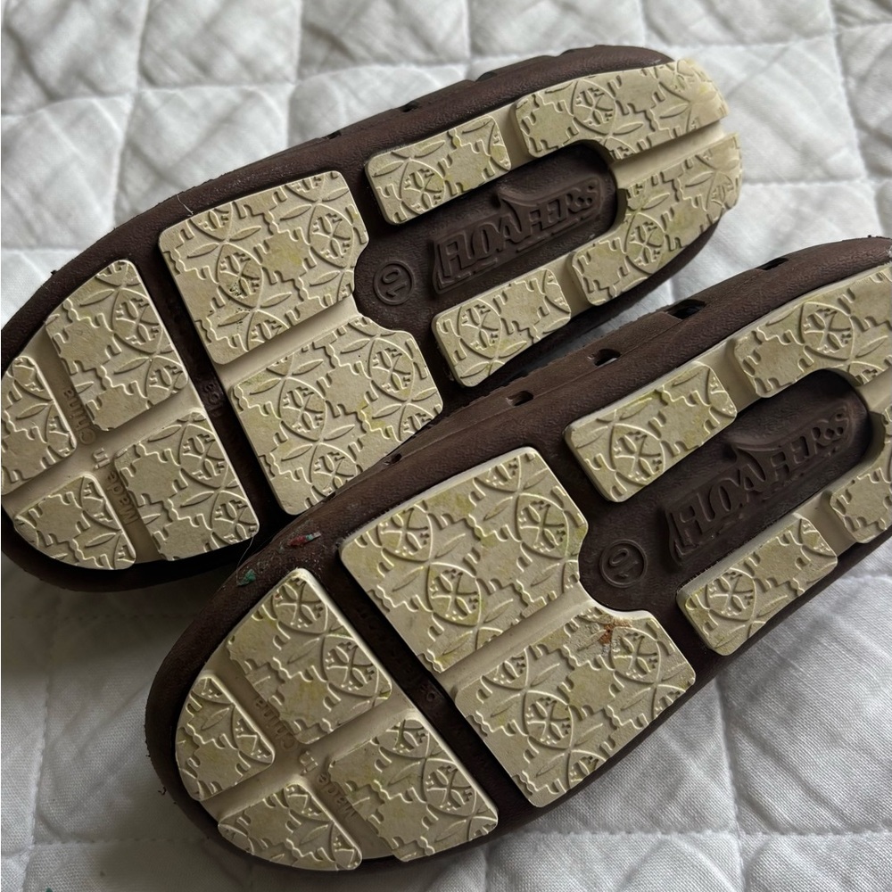 Stylish Brown Kids Slip-On Loafers - Picture 2 of 2